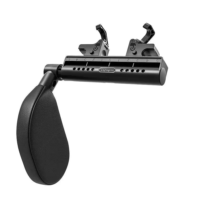 Almohada para reposacabezas de coche espuma viscoelástica ajustable de 3 puntos con rotación de 360 grados para niños y adultos